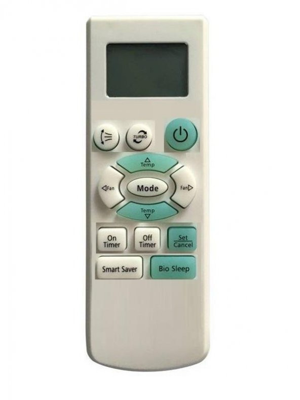 Samsung AQ09A1VE-12 Uyumlu Klima Kumandası