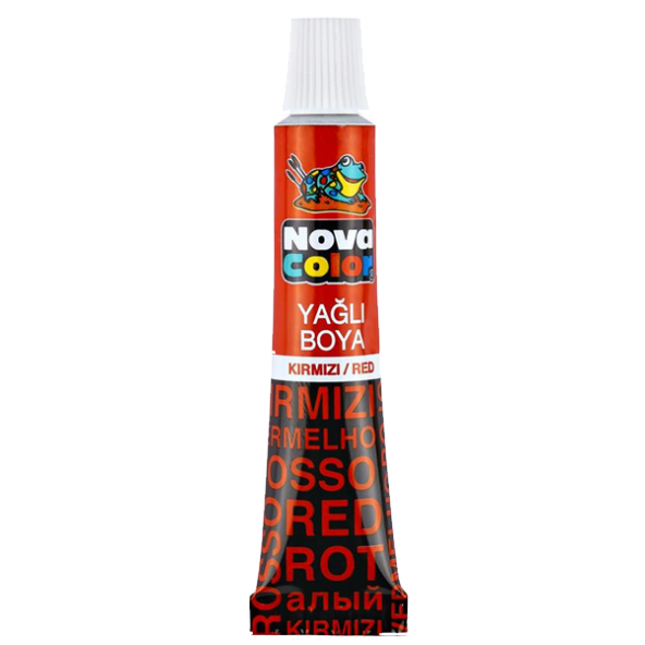 Nova Color Yağlı Boya Tüp Kırmızı NC-128