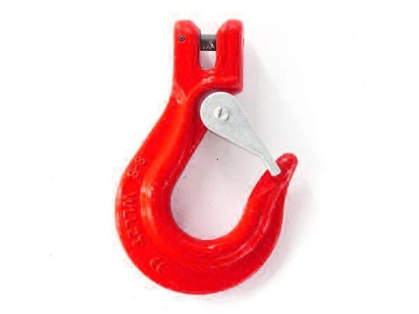 Pimli Sapan Kancası-Uzun / Clevis Sling Hook With Cast Latch G80 16 mm