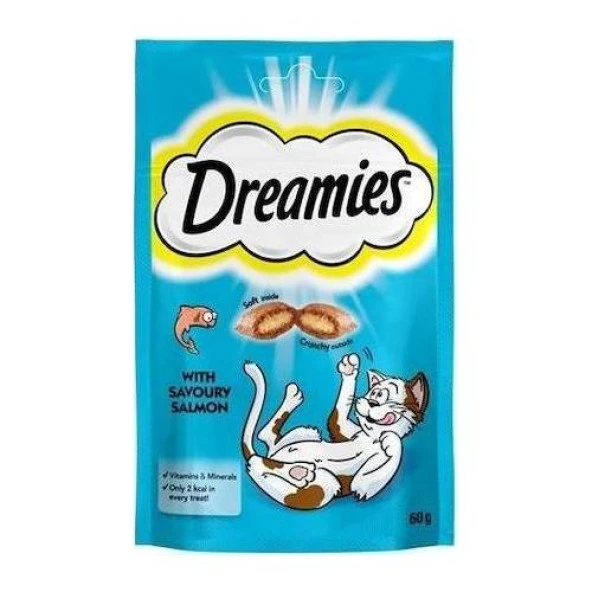 Dreamies Somonlu Kedi Ödül Maması 60g