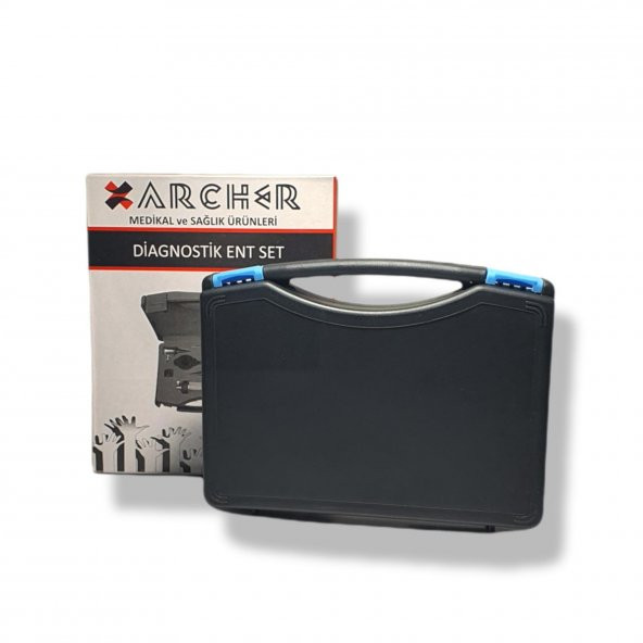 Archer Diagnostik Set Ent Otoskop-Oftalmaskop Set - Resim 3