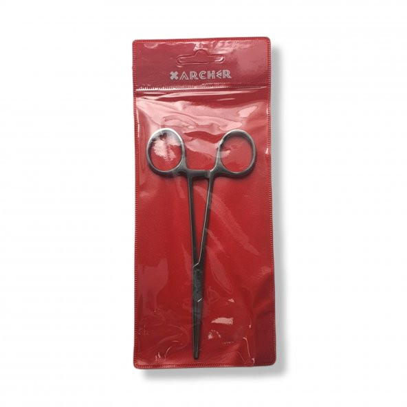 Archer Hemostatik Pens Düz (Kelly ) 14 cm - 2
