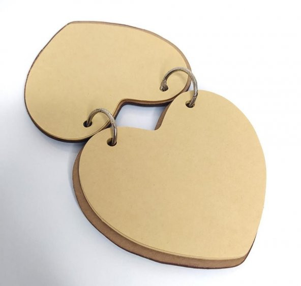 Kalpli Anı Hatıra Günlük SevgiliDefteri Sert Kapaklı Sarı Yapraklı Antalya Görselli 30 yaprak - 2