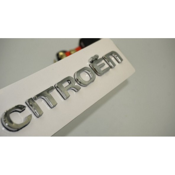 Citroen C4 C5 B7 Nemo Berlingo Bagaj Krom ABS 3M 3D Yazı Logo Amblem