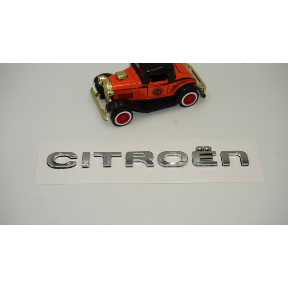 Citroen C4 C5 B7 Nemo Berlingo Bagaj Krom ABS 3M 3D Yazı Logo Amblem - 3