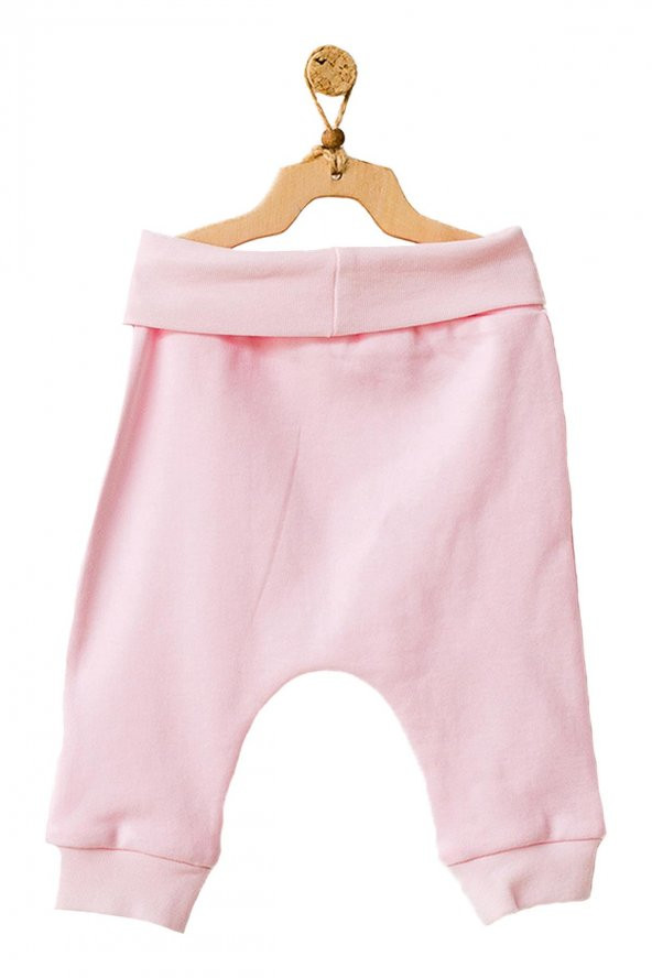 Andywawa Kız Bebek Pembe Organik 2li Alt Üst Takım Set AC21656RP - 3