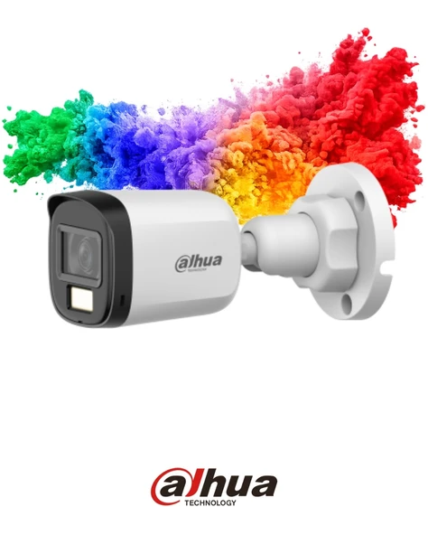 Dahua HAC-B1A21P-U-IL-0360B 2MP Smart Dual Light 3.6mm Bullet Güvenlik Kamerası