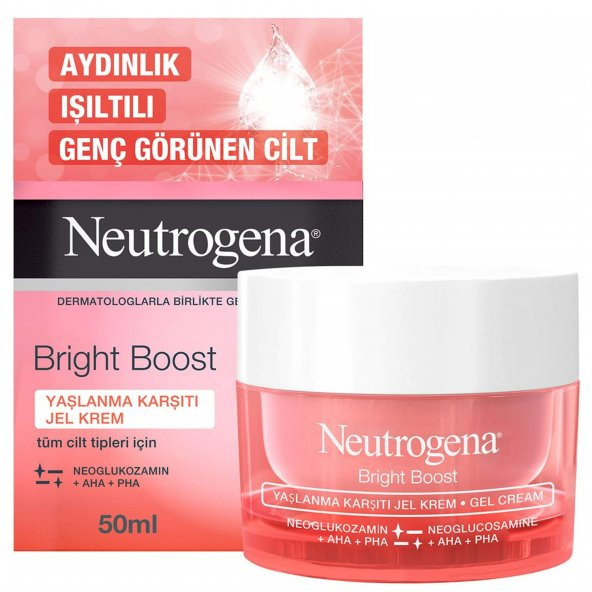 Neutrogena Bright Boost Yaşlan ma Karşıtı Jel Krem 50 ml