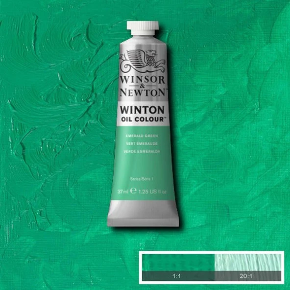 WİNSOR&NEWTON Winton Yağlı Boya 37ml Emerald Green 241 (18)