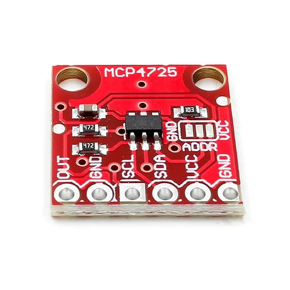 MCP4725 I2C Dijital to Analog Çevirici DAC Modülü 12 Bit Çözünürlük Programlanabilir Kuvvetlendirici - 6