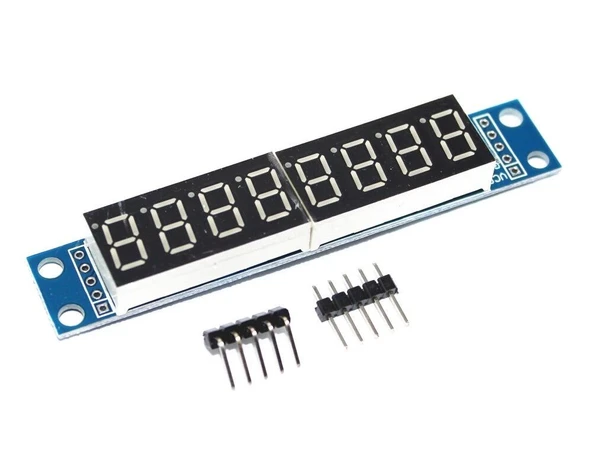 8 Hane Seri 7 Segment Ekran 8 Digit Dijital Seri 74HC595 8 Digit - 4