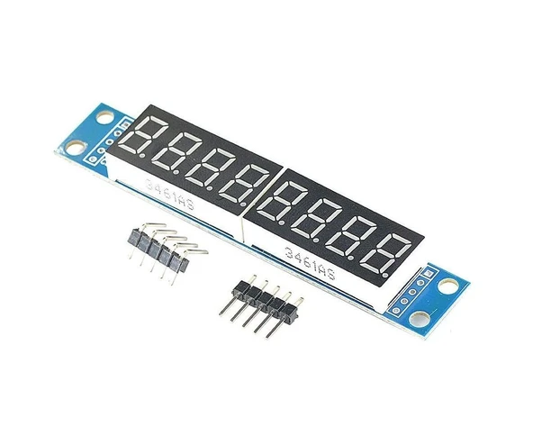 8 Hane Seri 7 Segment Ekran 8 Digit Dijital Seri 74HC595 8 Digit - 7