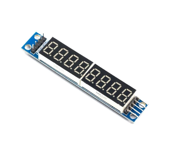 8 Hane Seri 7 Segment Ekran 8 Digit Dijital Seri 74HC595 8 Digit - 5