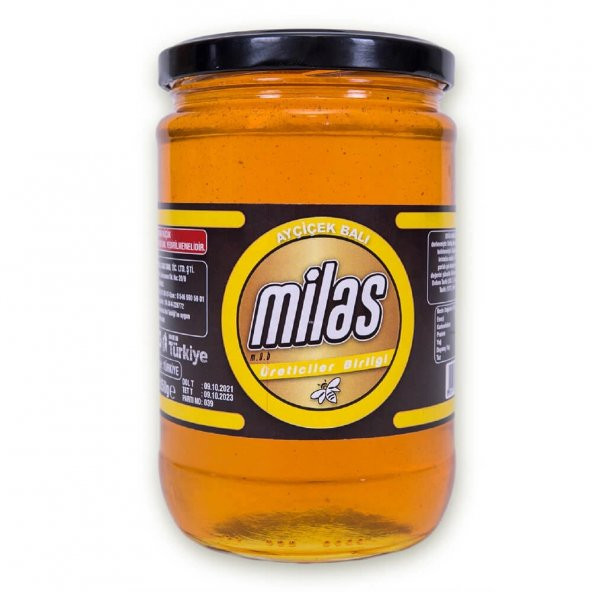Milas Üreticiler Birliği Ayçiçek Balı 850 G