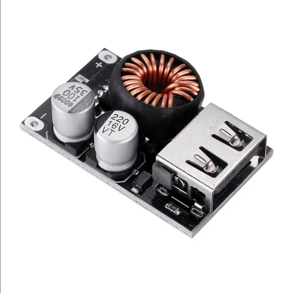 QC2.0 QC3.0 DC-DC adım aşağı Buck dönüştürücü 10V-32V için 3.8V-12V USB modülü CKCY U1C