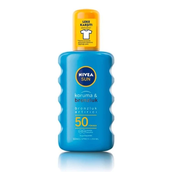 Nıvea Nsun Koruma&bronzluk Gunes Spreyı 50spf 200 Ml