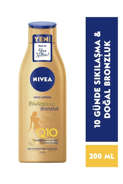 Nıvea Body Q 10 Sıkılastırıcı Ve Bronzlastırıcı Losyon 200 Ml