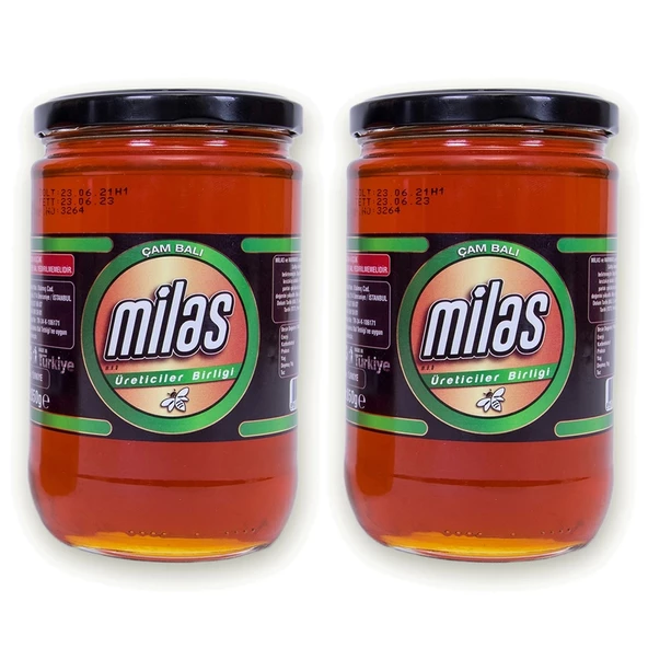 Milas Üreticiler Birliği Çam Balı 2 x 850 G