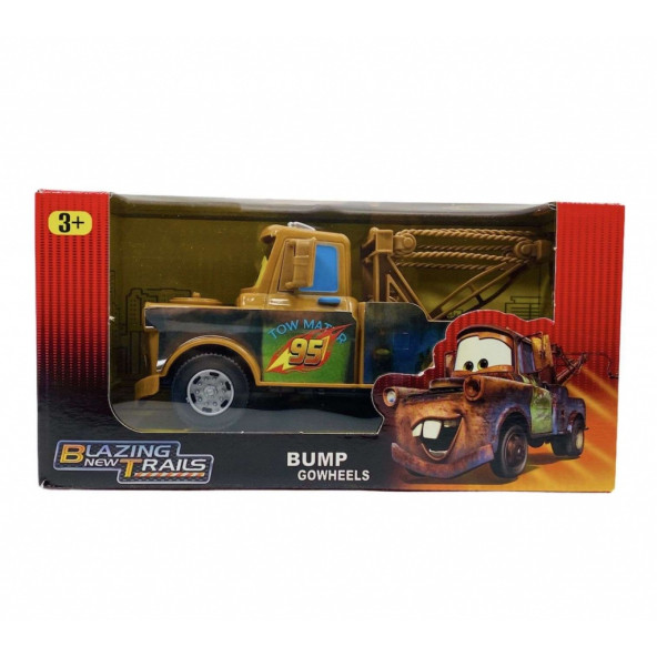 Cars Pilli Işıklı Tow Mater Çekici Araba - 4