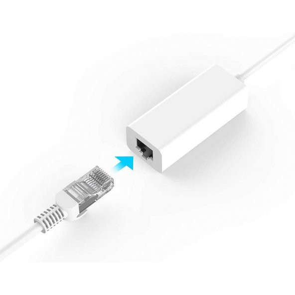 PrimeX PX-2131 Type-C USB RJ45 Ethernet 10/100 Çevirici Adaptör Win10/Mac/Linux (Tak Çalıştır) - Resim 2