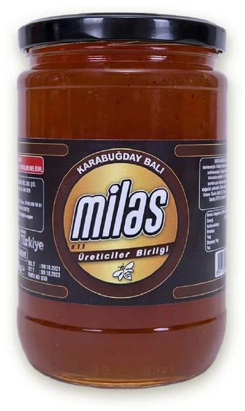 Milas Üreticiler Birliği Karabuğday Balı 850 gr