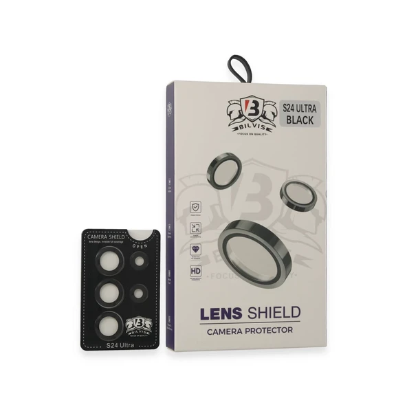 Galaxy S24 Bilvis Titan Kamera Lens - Siyah