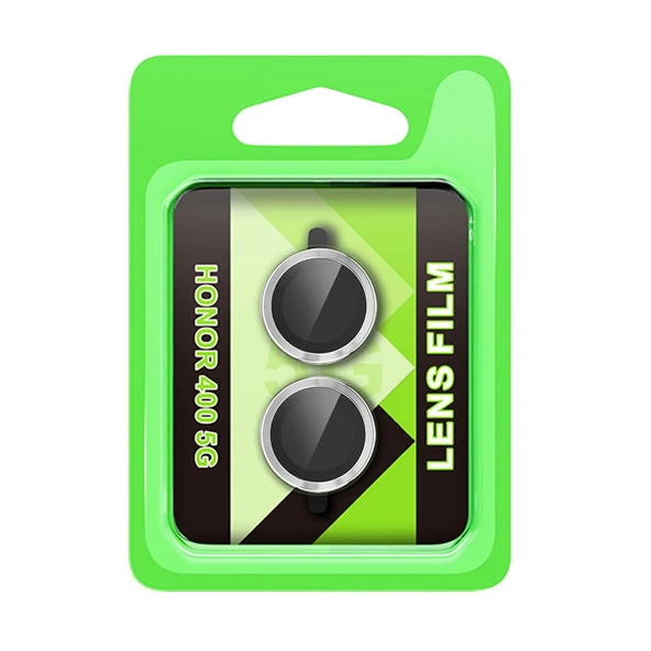 400 Raze Metal Kamera Lens - Gümüş