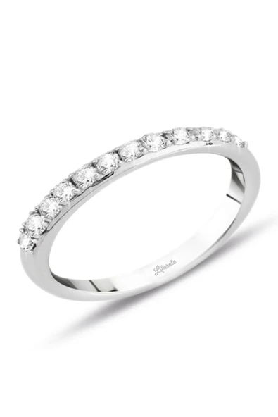 0.39 Ct Yarım Tur Pırlanta Yüzük ürün görseli 1