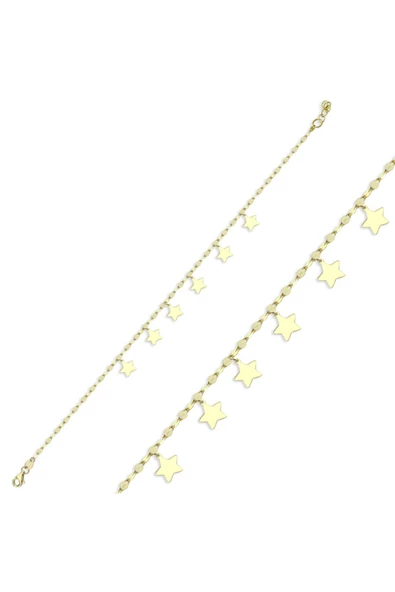 Çoklu Yıldız Altın Bileklik ürün görseli 1