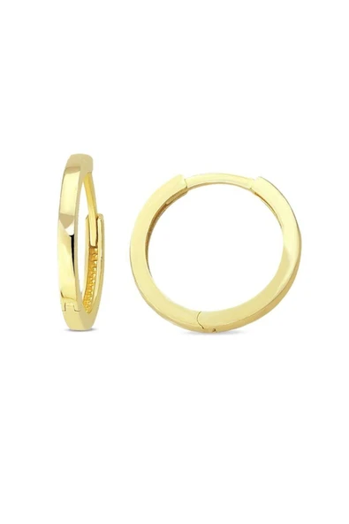 14 Ayar Halka Altın Küpe