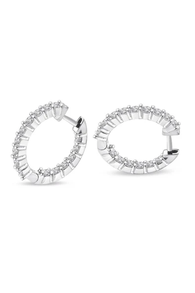 Kadın 1.76 Ct. Pırlanta Halka Küpe