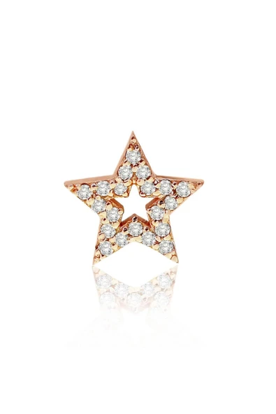 Pırlanta Yıldız Tragus Küpe