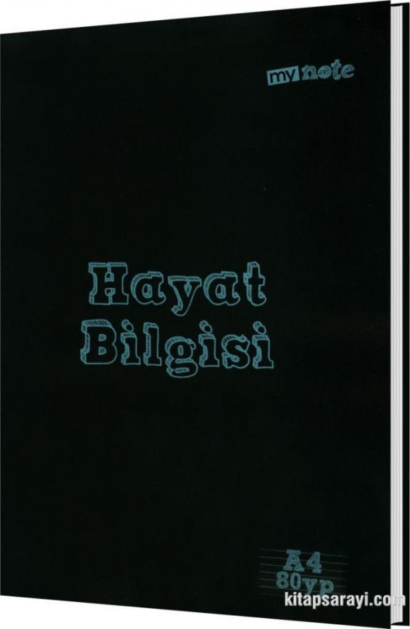 My Note A4 80 Yaprak PP Kapak Çizgili Defter Hayat Bilgisi - Resim 4