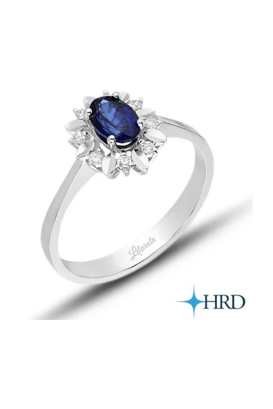 Safir Pırlanta Yüzük