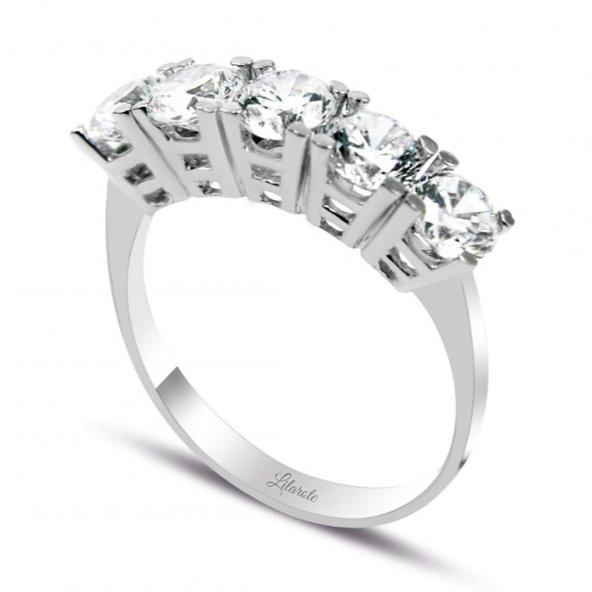 Beştaş Beyaz Altın Yüzük ürün görseli 1