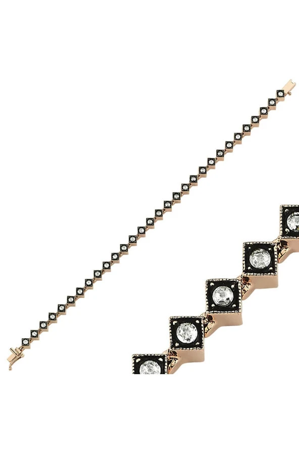 Lilarote Pırlanta Su Yolu Elmas Bileklik ürün görseli 1