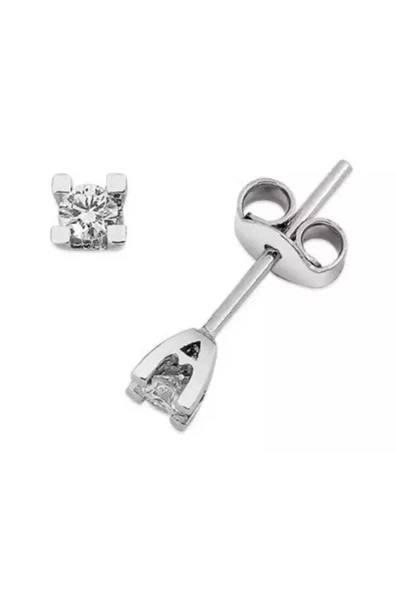 Kadın Tektaş Pırlanta Küpe ürün görseli 1