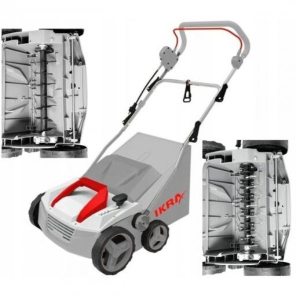 İkra IEVL 1838 Çim Havalandırma Makinası 1800 Watt - 4