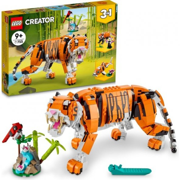 LEGO Creator 31129 3’ü 1 Arada Muhteşem Kaplan (755 Parça)