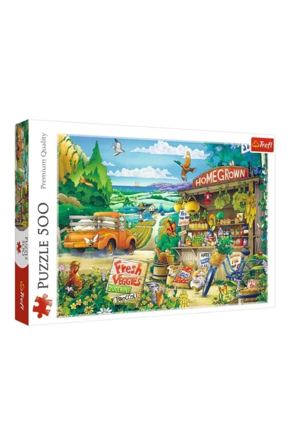 Trefl Puzzle Morning In The Countryside 500 Parça