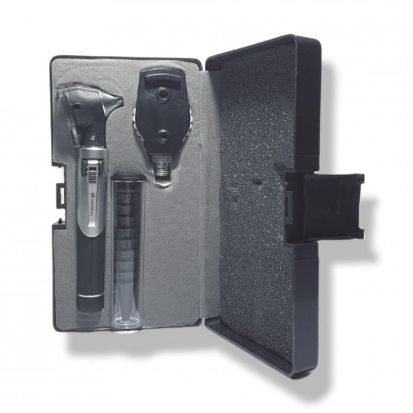 Archer Otoskop Oftalmaskop Seti Tek Handle - 3