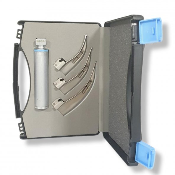 Archer Macintosh Laringaskop Set 3 Blade - Resim 5