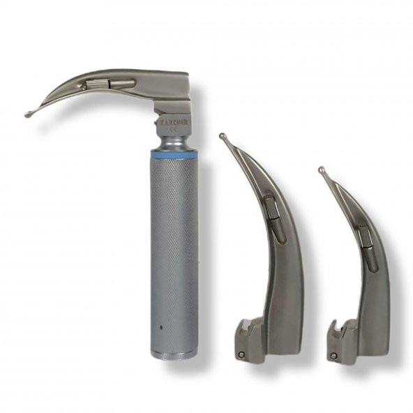 Archer Macintosh Laringaskop Set 3 Blade - Resim 6