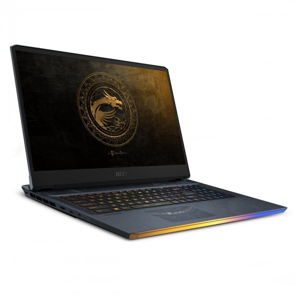 MSI NB GE76 DRAGON TIAMAT 11UH-264TR i9-11980HK 64GB DDR4 RTX3080 GDDR6 16GB 2TB SSD 17.3 FHD 360Hz W10 - Resim 3