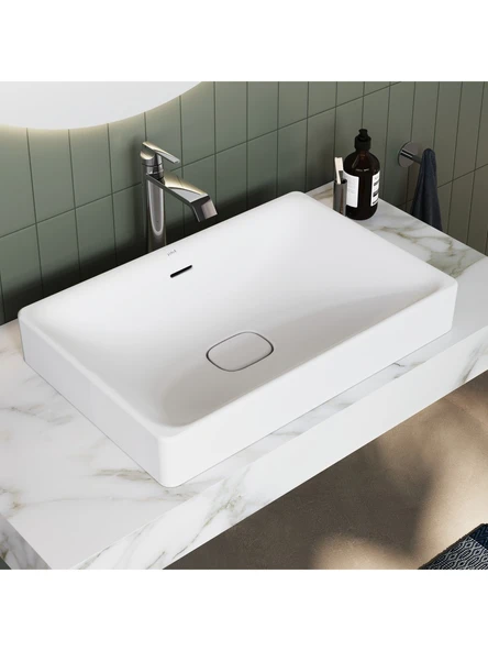 VitrA Suit A42814 Çanak Lavabo Bataryası, Üstten Kumandalı, Krom - Resim 2