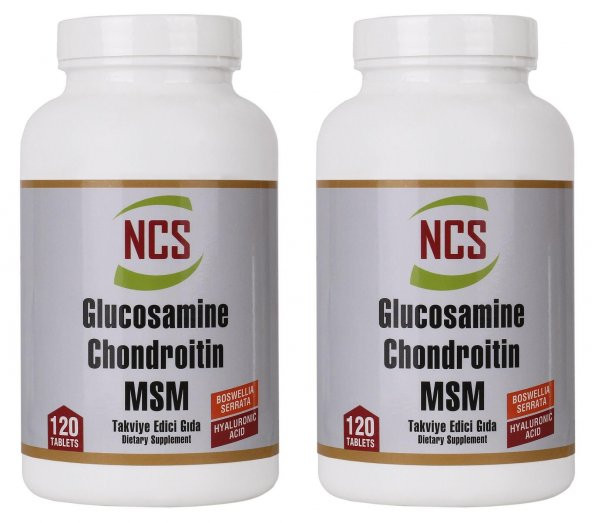 Ncs Glucosamine Chondroitin MSM Hyaluronic Acid Boswellia 240 Tablet Kargo Bizden ürün görseli