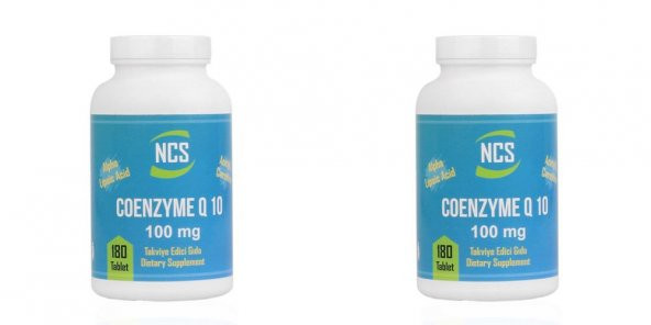 Ncs Coenzyme Q10 Alpha Lipoic Acid Lcarnitine 180 Tablet 2 kutu - 1