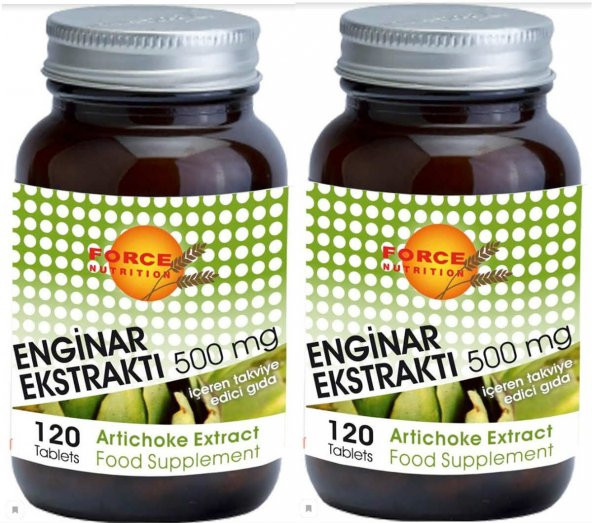 Force Nutrition Artichoke (enginar) 500 mg 120 Tablet Kargo Bizden ürün görseli