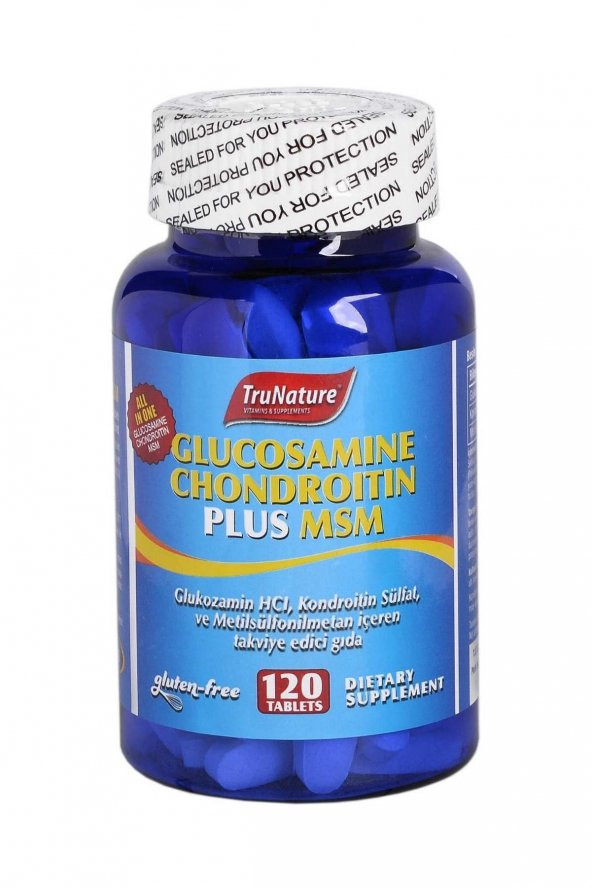 Trunature Glucosamine Chondroitin Plus Msm 120 Tablet - Resim 2