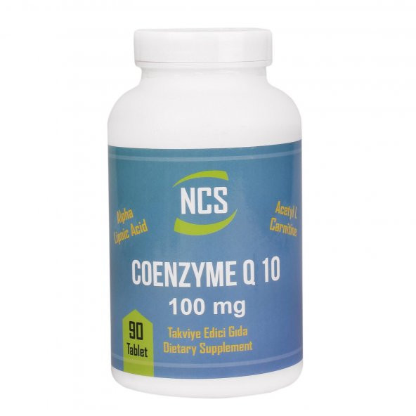 NCS Coenzyme Q10 100 mg Alpha Lipoic Acid Lcarnitine 90 Tablet